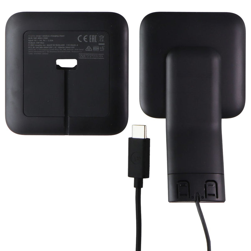 Mophie - 15W Wireless Charging Stand for MagSafe - Black
