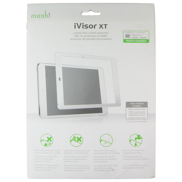 Moshi iVisor XT Crystal Clear Screen Protector for Apple iPad Air 2 - White