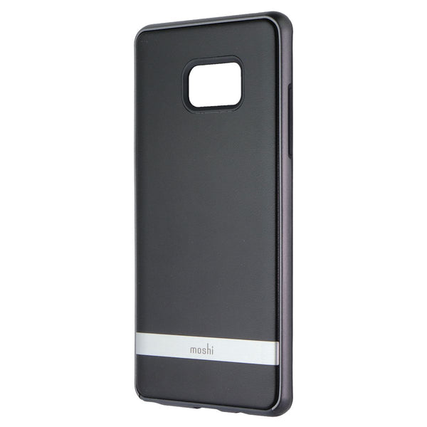 Moshi Napa Premium Leather Hybrid Case for Samsung Galaxy Note7 - Black / Gray