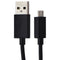 Motorola (3.3-Ft) Micro-USB to Standard USB Charge/Sync Cable - Black (52699105)