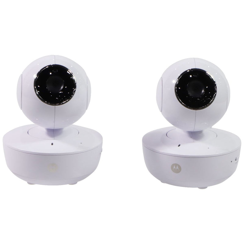 Motorola MBP3XL Portable Video Baby Monitor & 2 Rechargeable Cameras - White