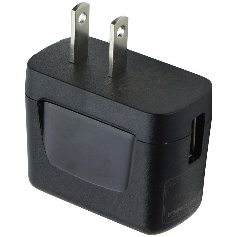 Motorola (5.1V/850mA) Single USB Wall Charger Travel Adapter - Black (SPN5504A)