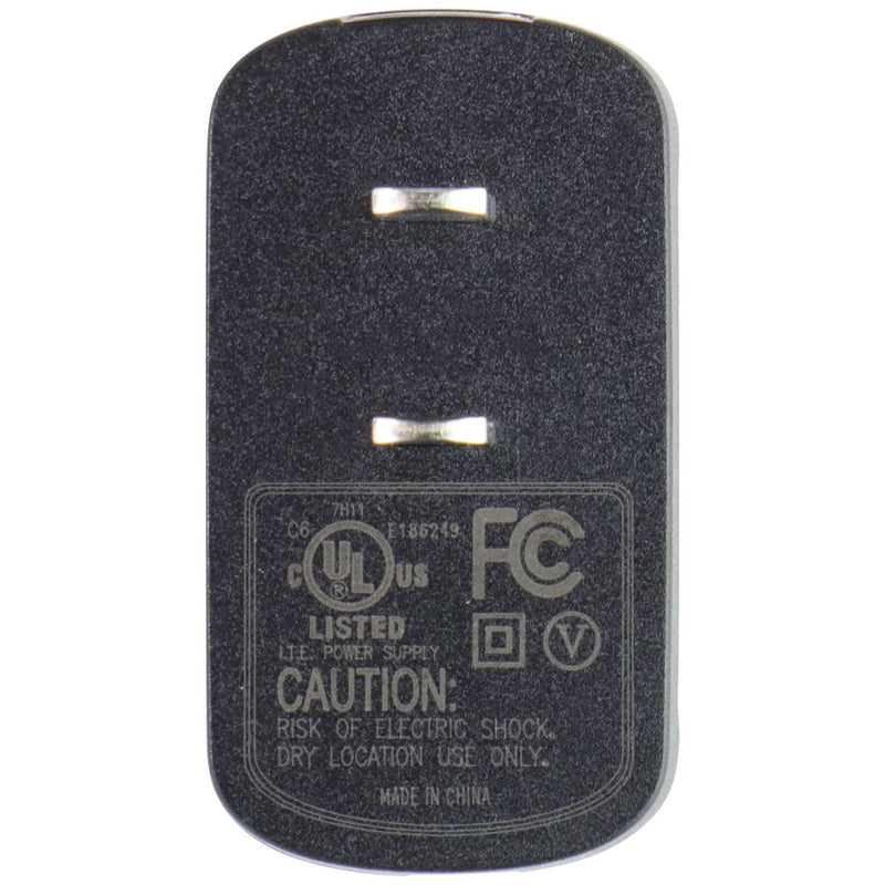 Motorola (5.1V/850mA) Single USB Wall Charger Travel Adapter - Black (SPN5504A)