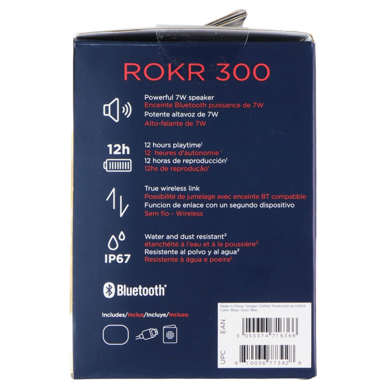 Motorola Sound ROKR 300 Wireless Portable Speaker - Blue