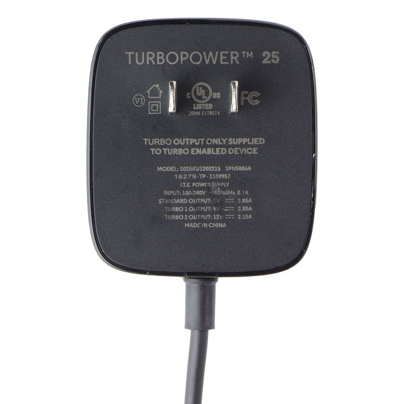 Motorola (SPN5886A) 5V 2.85A 5ft Travel Charger for Micro USB Devices - Black