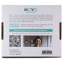 Movo HSM-1 USB Wired Headset Microphone with Volume/Mute Controls - Black
