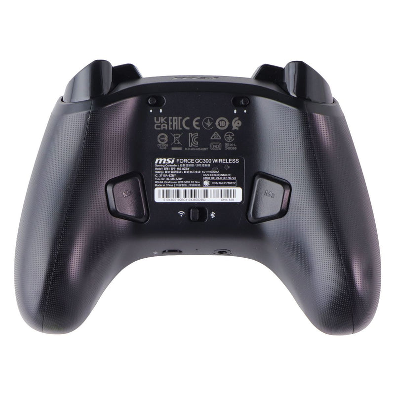 MSI Force GC300 Wireless Gaming Controller for PC and Android (MS-8ZBY) - Black