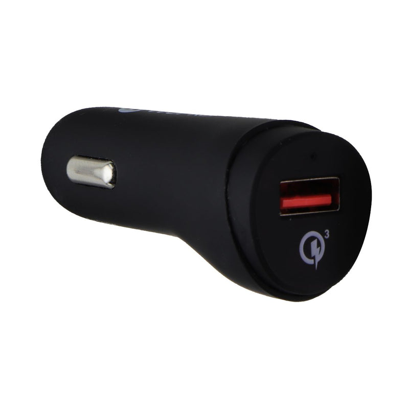 mWorks mPOWER! Universal USB-C to USB-A USB Car Charger (6ft) - Black
