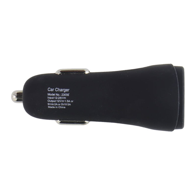 mWorks 12V/1.5A or 9V/2A or 5V/3A USB-A (23656) Car Charger - Black