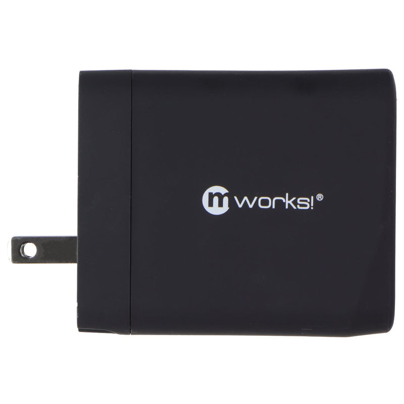 mworks! mPOWER! Dual Port USB Wall Charger (Adaptive Output) - Black