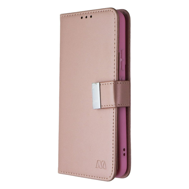 Mybat MyJacket Wallet Case for Samsung Galaxy (S22+) - Rose Gold Leather