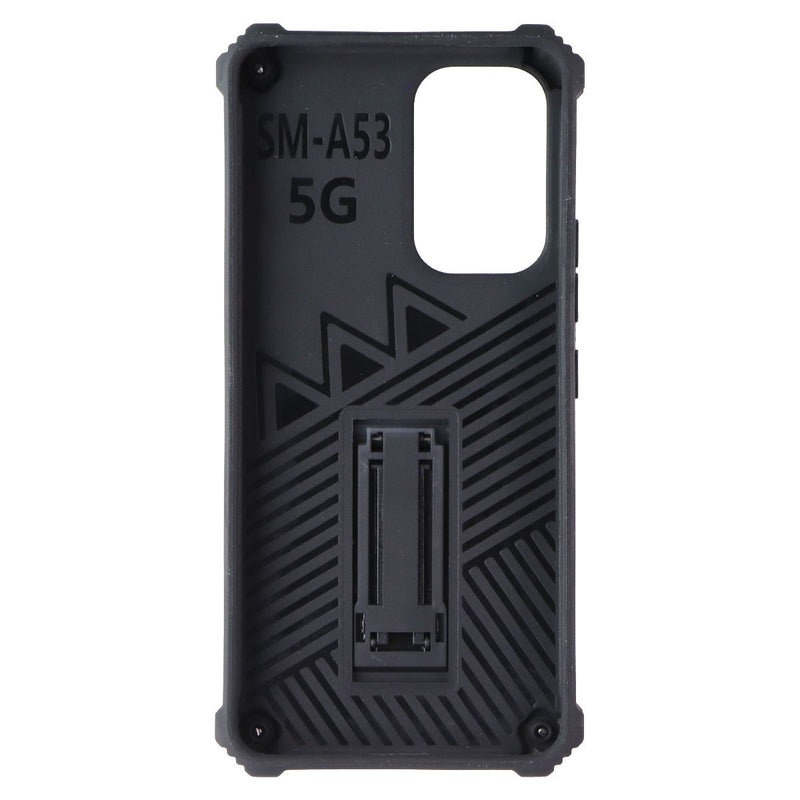 MyBat Rugged Kickstand Case for Samsung Galaxy A53 5G - Black