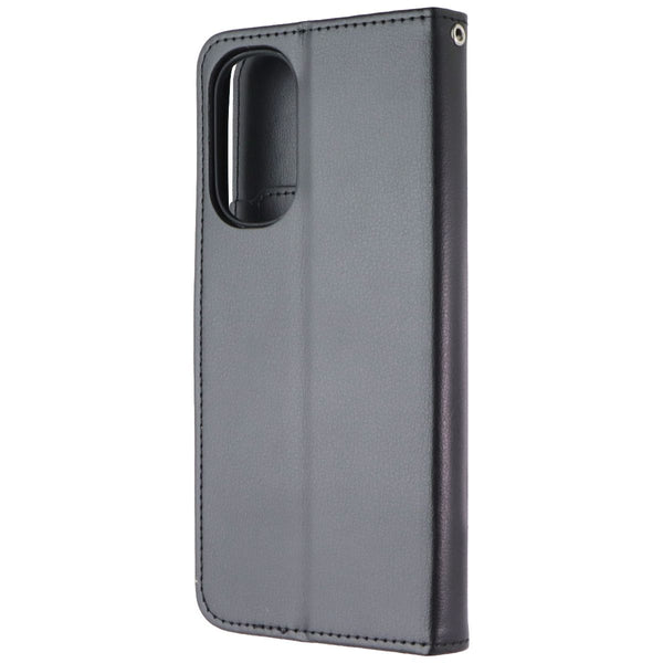 MyBat MyJacket Wallet Case for Motorola Moto G Stylus (2022) - Black