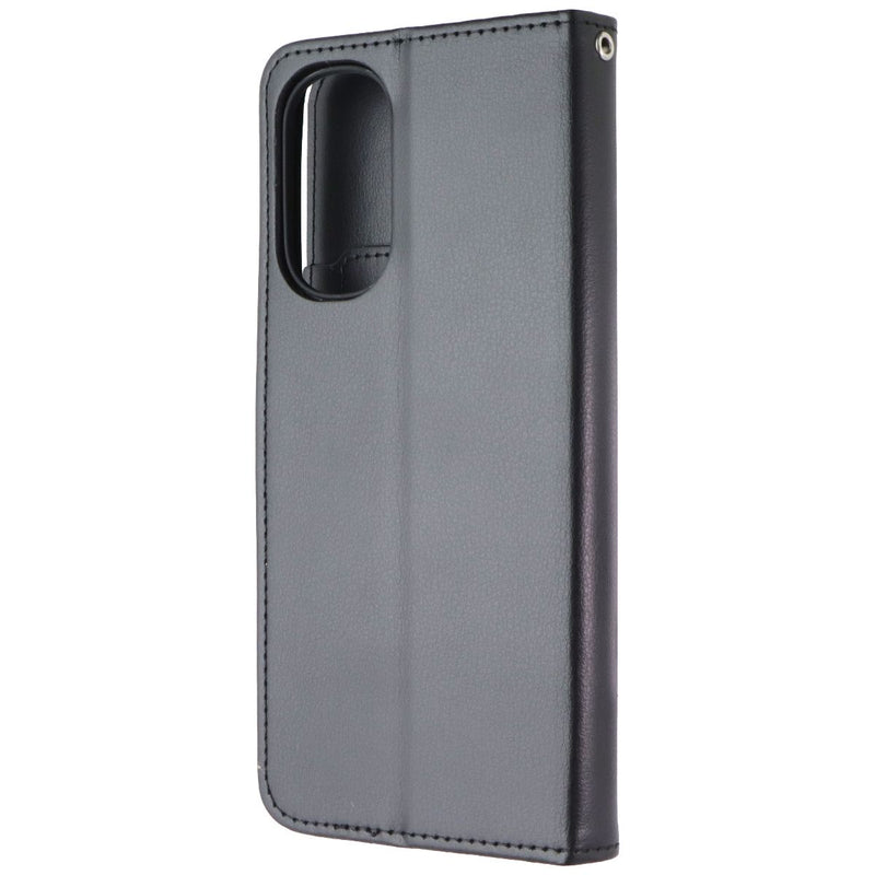 MyBat MyJacket Wallet Case for Motorola Moto G Stylus (2022) - Black
