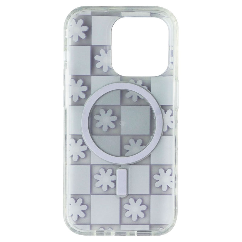 Mybat Pro Mood Series for MagSafe for Apple iPhone 14 Pro - Retro Purple Floral