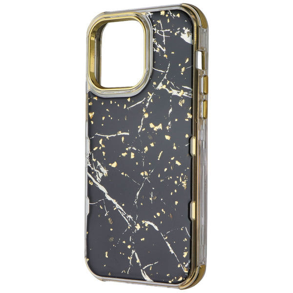 MyBat Pro Tuff Kleer Series Case for Apple iPhone 14 Pro Max - Black Marbling