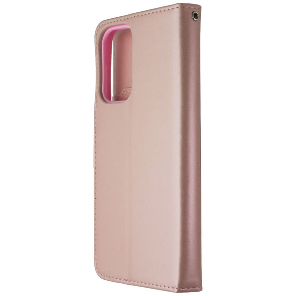 Mybat MyJacket Wallet Case for Samsung Galaxy A23 5G - Pink Leather