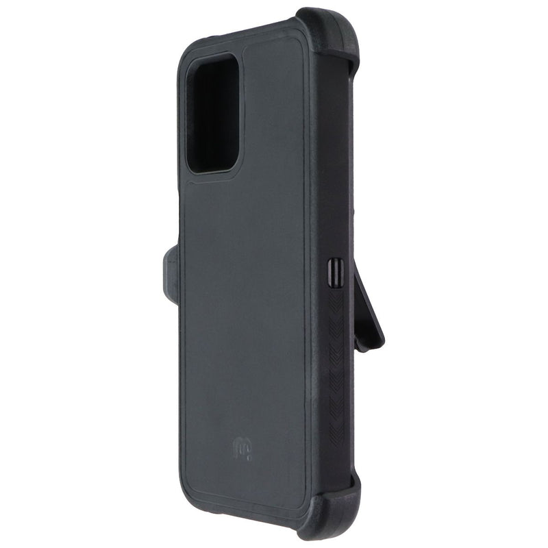 MyBat Pro Maverick Series Case and Holster for Motorola Moto G 5G (2023) - Black