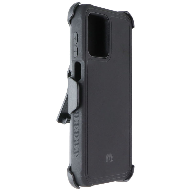MyBat Pro Maverick Series Case and Holster for Motorola Moto G 5G (2023) - Black