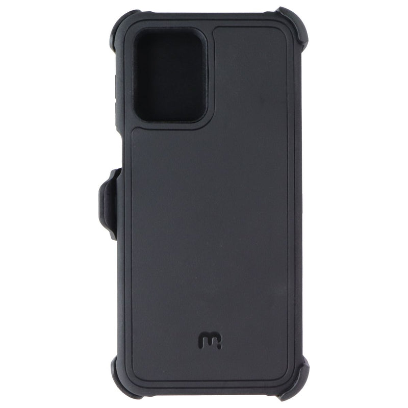 MyBat Pro Maverick Series Case and Holster for Motorola Moto G 5G (2023) - Black