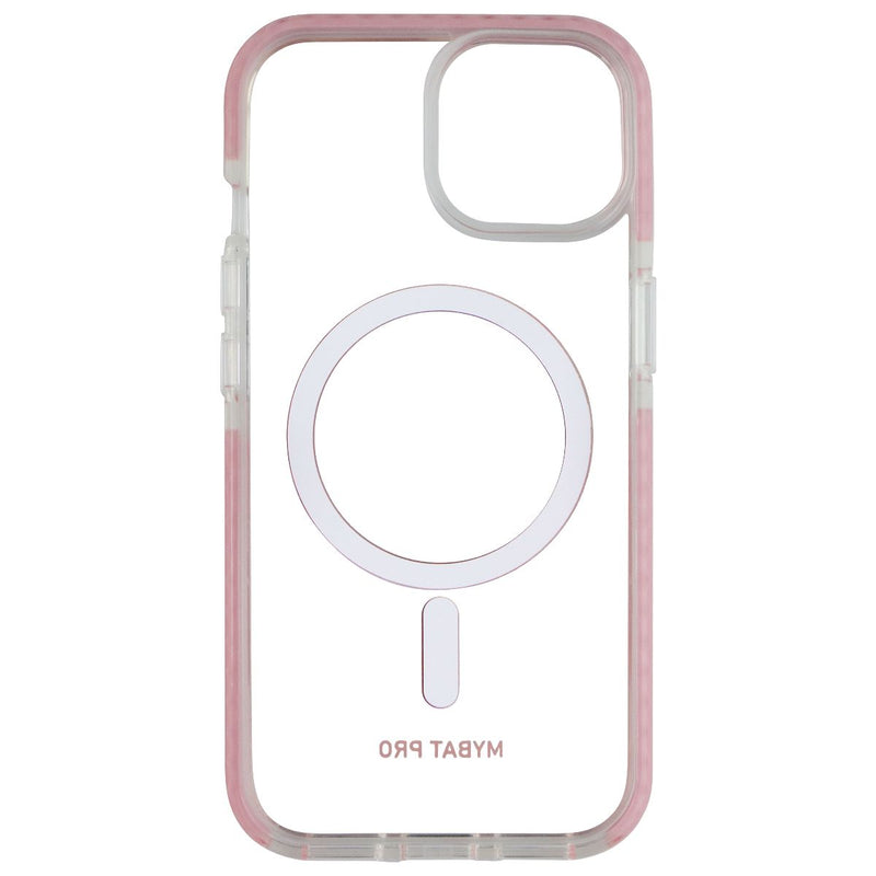 MyBat Pro Vivid Series Case for MagSafe for Apple iPhone 15 - Clear/Pink