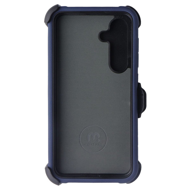 MyBat Pro Maverick Series Case and Holster for Samsung Galaxy S24 - Blue