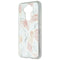 MyBat Premium Hybrid Case for LG K31 / Aristo 5 / Fortune 3 - White/Pink Marble