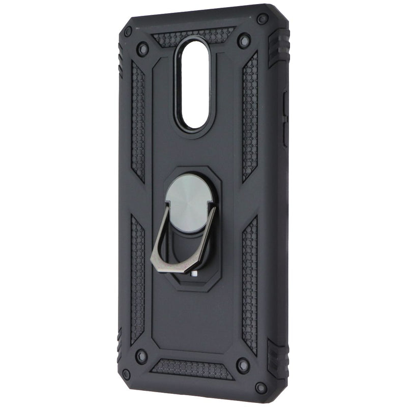 Mybat Premium Case with Ring Stand for LG Stylo 5 - Black