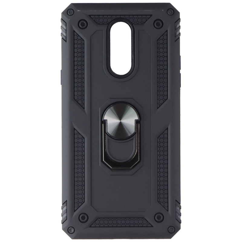 Mybat Premium Case with Ring Stand for LG Stylo 5 - Black
