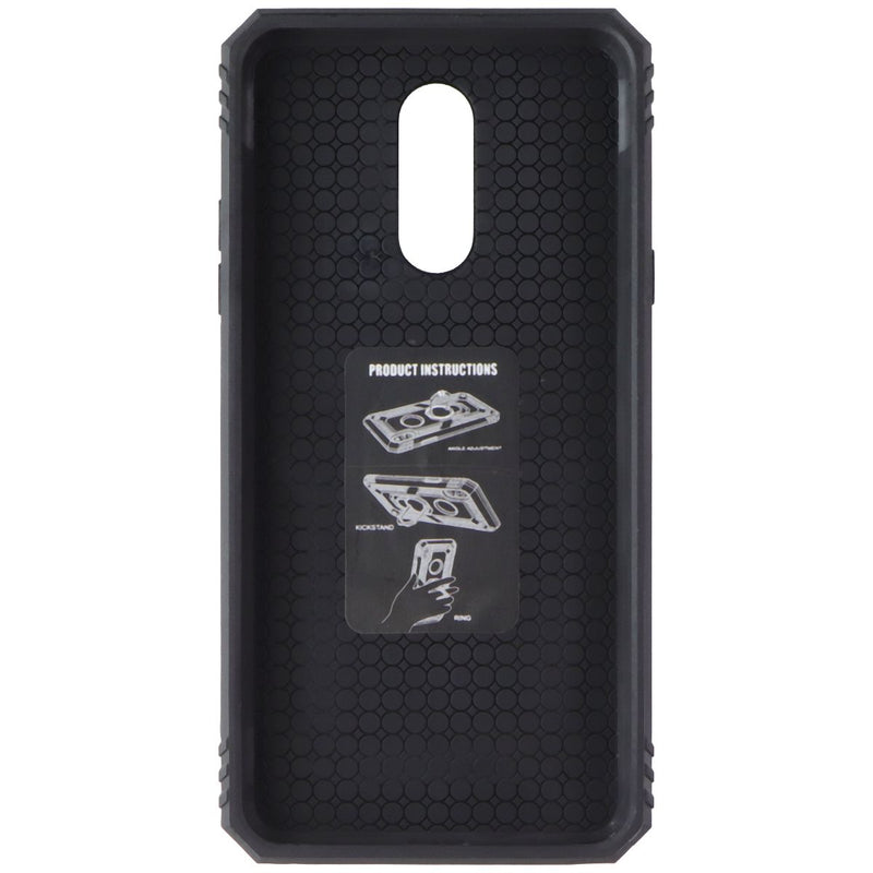 Mybat Premium Case with Ring Stand for LG Stylo 5 - Black