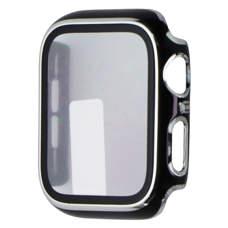 Mybat Full Coverage Case with Built in Glass for Apple Watch 44mm - Silver