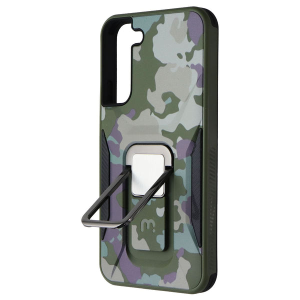 MyBat Pro Stealth Series Kickstand Case for Samsung Galaxy (S22+) - Green Camo