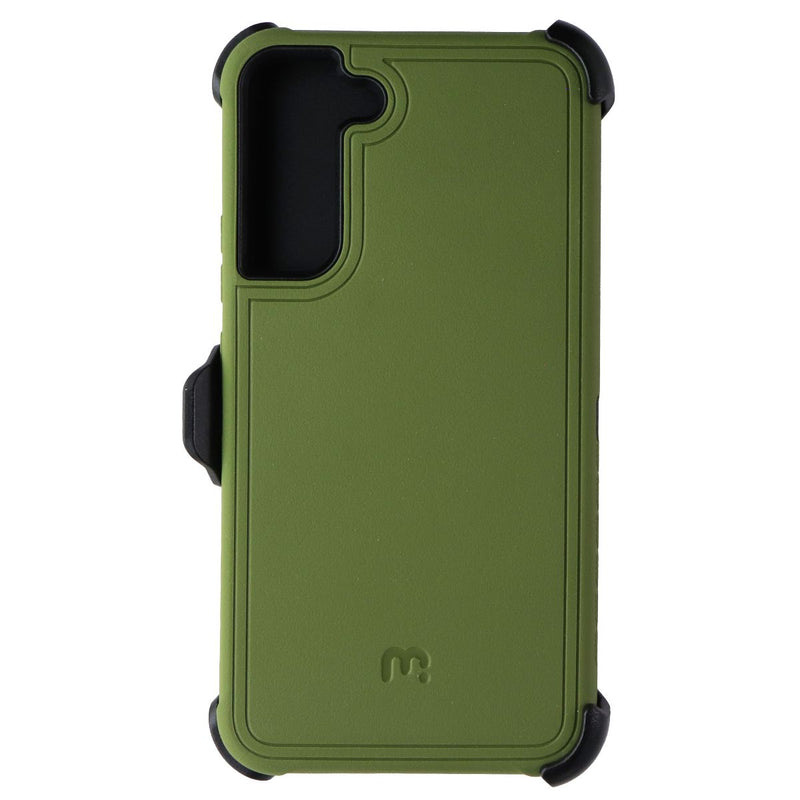 MyBat Pro Maverick Series Case + Holster for Samsung Galaxy S22+ (Plus) - Green