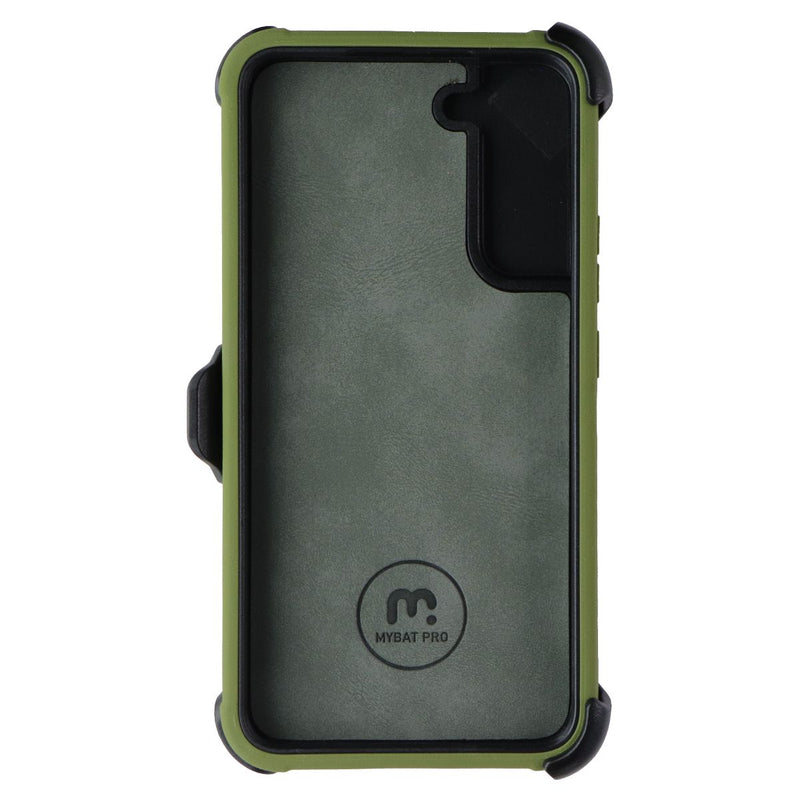 MyBat Pro Maverick Series Case + Holster for Samsung Galaxy S22+ (Plus) - Green
