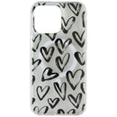 Mybat Pro Mood Series Case for MagSafe for iPhone 14 Pro Max - Black Hearts