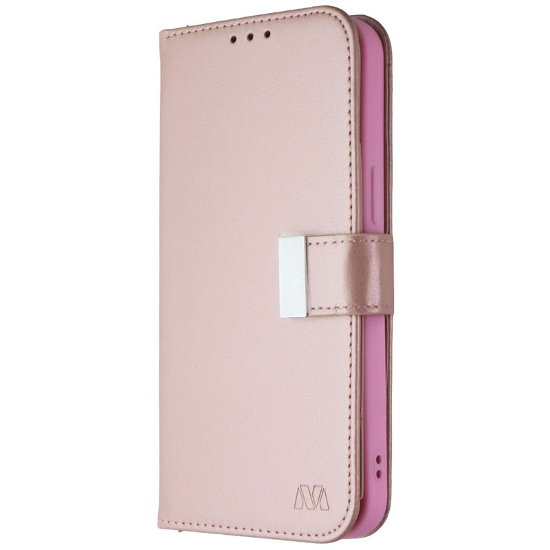 MyBat MyJacket Flip Cover Wallet for Apple iPhone 14 Pro Max - Rose Gold
