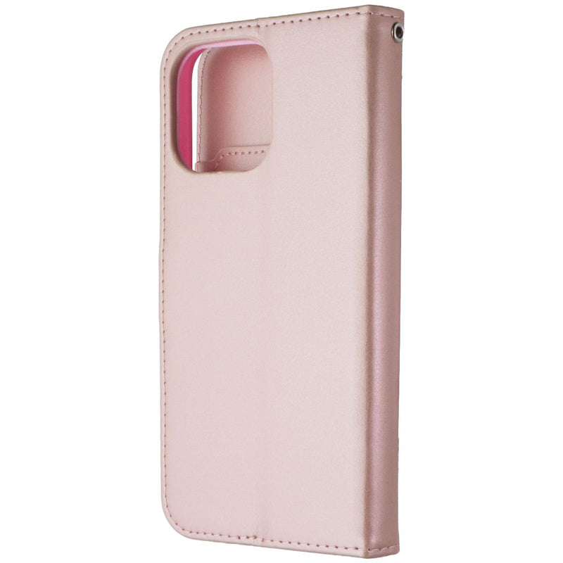 MyBat MyJacket Flip Cover Wallet for Apple iPhone 14 Pro Max - Rose Gold