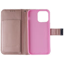MyBat MyJacket Flip Cover Wallet for Apple iPhone 14 Pro Max - Rose Gold
