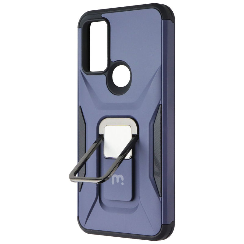 Mybat Pro Stealth Series Case w/ Kickstand for Motorola Moto G Play 2023 - Blue