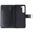MyBat MyJacket Wallet Case for Samsung Galaxy S23+ (Plus) - Black Leather