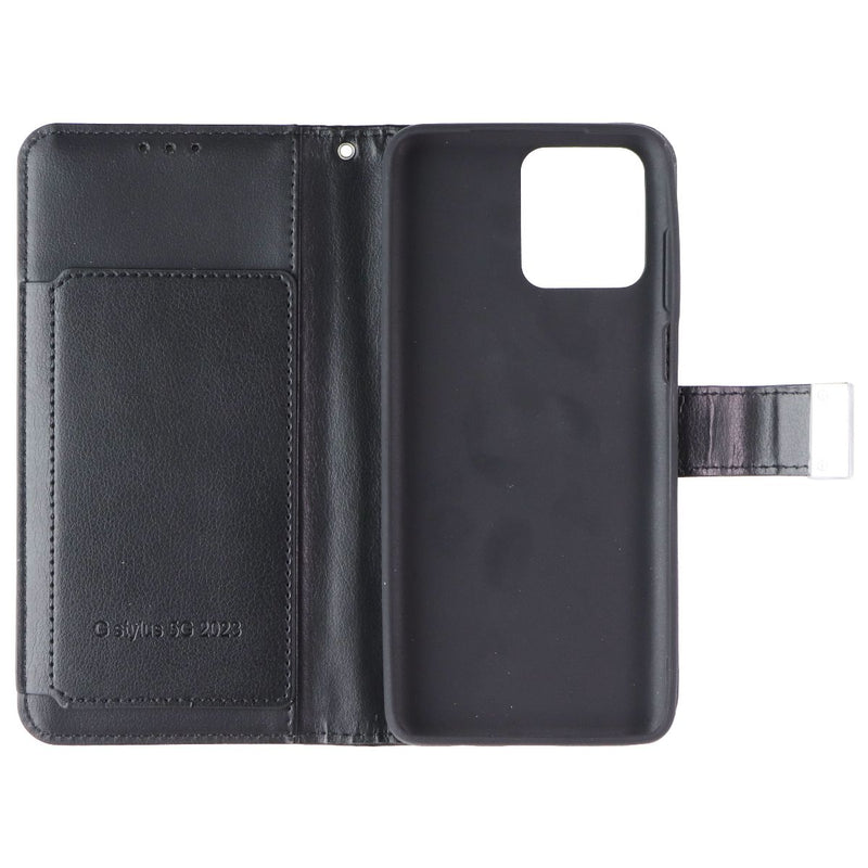 MyBat MyJacket Xtra Series Wallet for Motorola Moto G Stylus 5G (2023) - Black