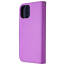 MyBat Pro MyJacket Xtra Series Wallet Case for Apple iPhone 15 - Purple/Blue