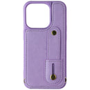 MyBat Pro Clutch Crossbody Wallet Case for Apple iPhone 15 Pro - Purple