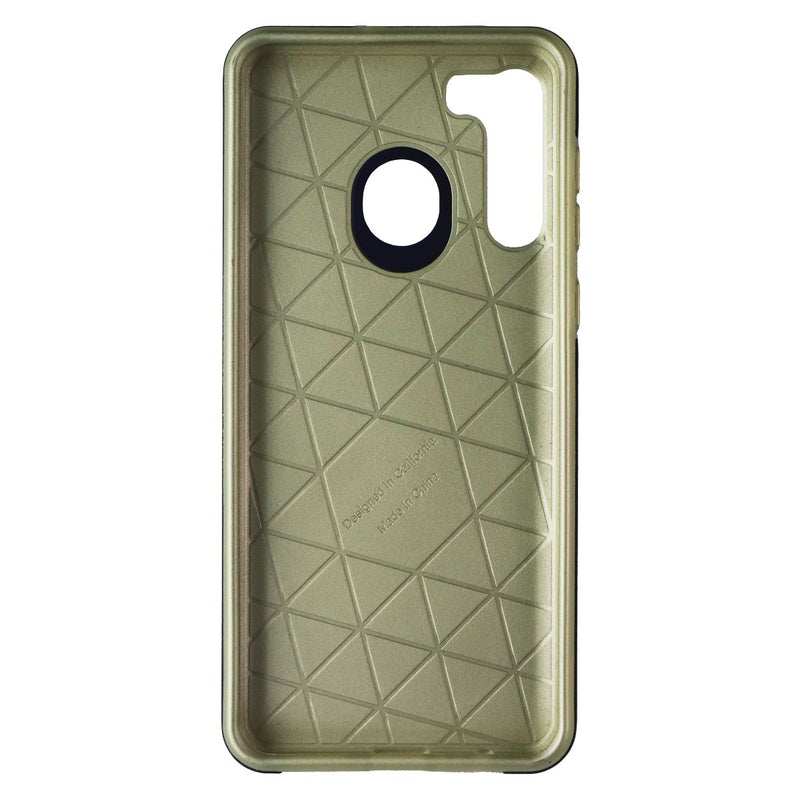 MyBat Fuse Hybrid Series Case for Samsung Galaxy A21 - Blue/Gold