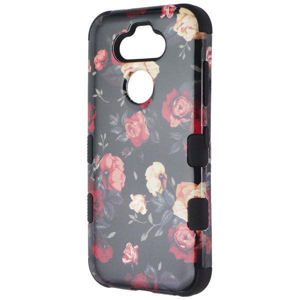 MyBat TUFF Dual Layer Case for LG K31 / Aristo 5 / Fortune 3 - Roses/Black