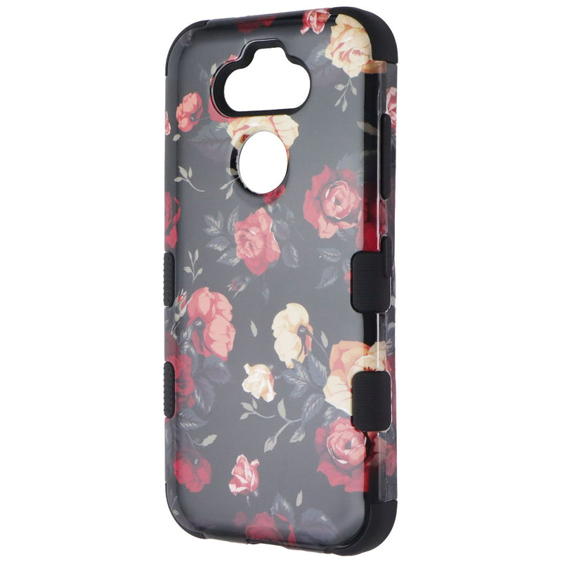 MyBat TUFF Dual Layer Case for LG K31 / Aristo 5 / Fortune 3 - Roses/Black