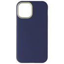Mybat Dual Layer Phone Case for Apple iPhone 12 Mini - Blue / Gold