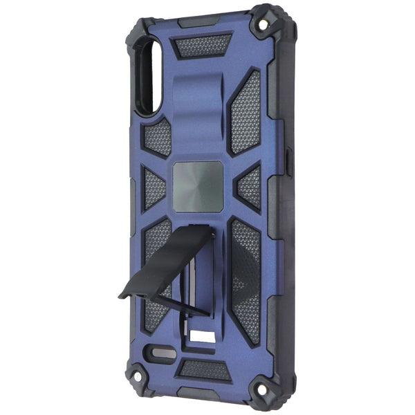 MyBat Rugged Kickstand Case for LG K22 - Blue / Black