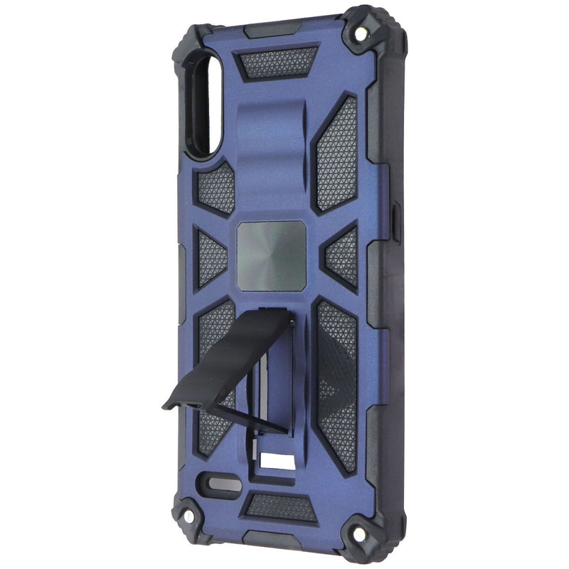 MyBat Rugged Kickstand Case for LG K22 - Blue / Black