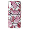 Mybat Protective Fashion Slim Case for LG K22 - Rose/Pink Marble